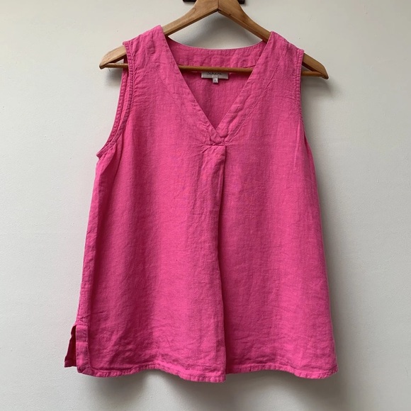 SAHARA 100% Linen Cami Vest Sleeveless Top
Size 2 chest 40” - Picture 2 of 12